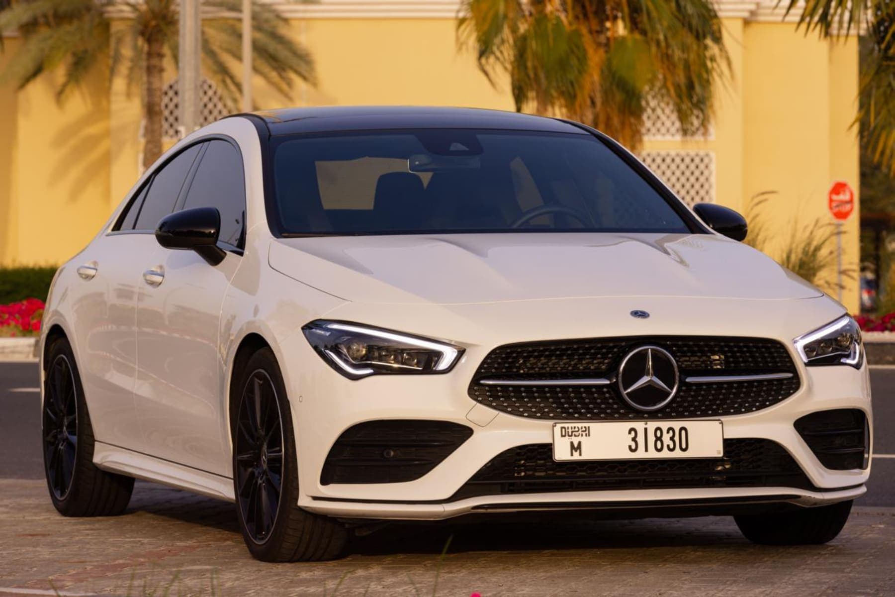 Mercedes-Benz CLA-Class CLA 250 AMG Line 2024 – Luxury Coupe for rent in Dubai