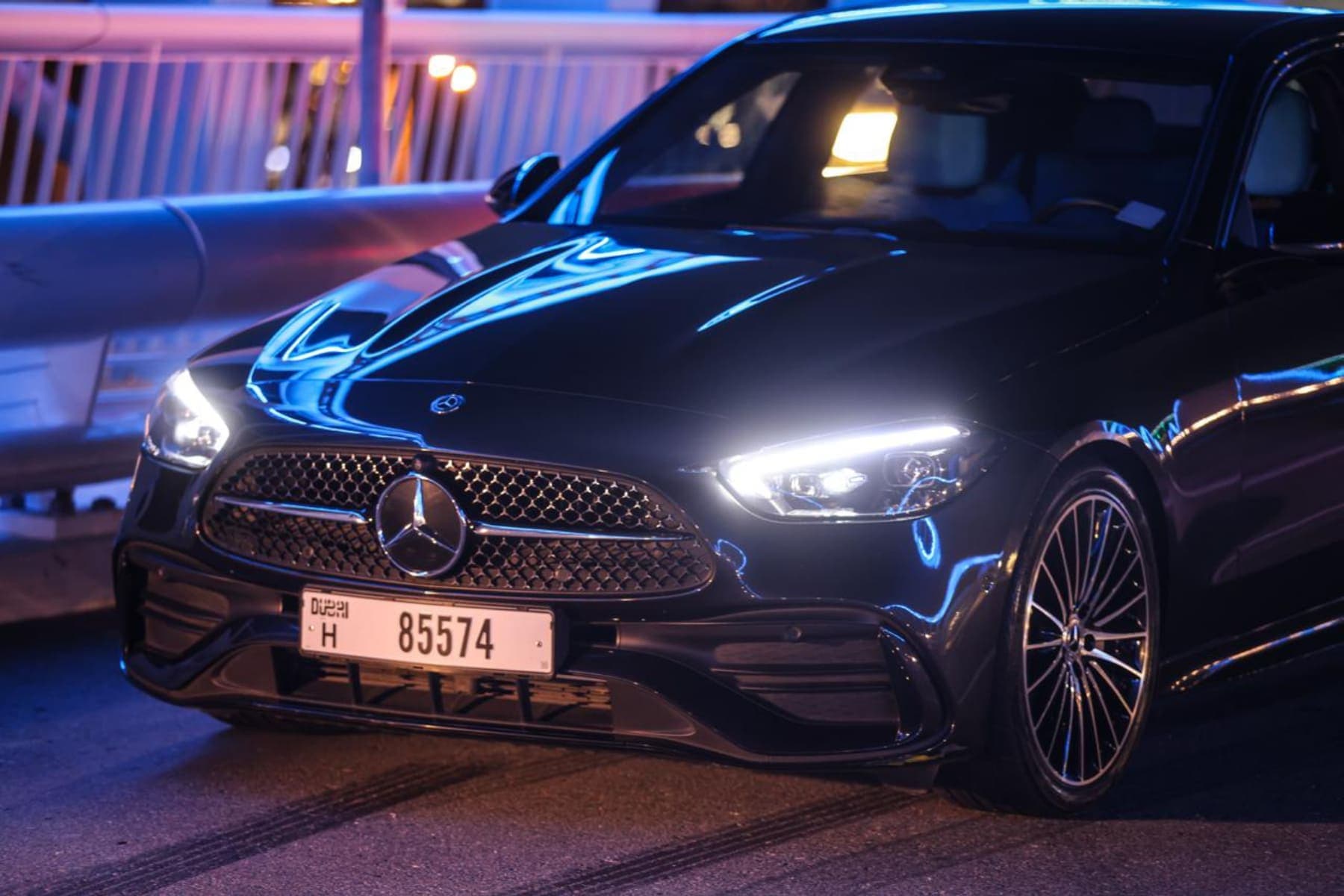 Mercedes C-Class C 300 AMG Line 2024 - Luxury Sedan for rent in Dubai